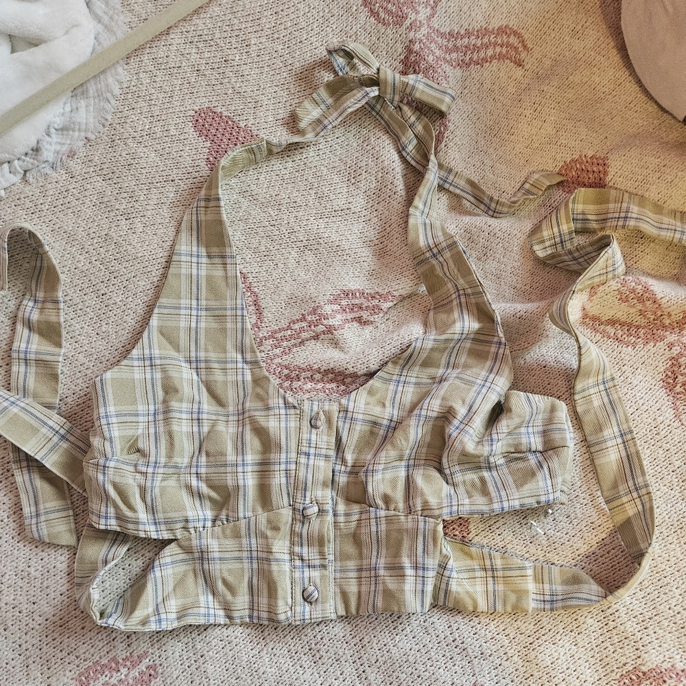 Plaid Skort Set